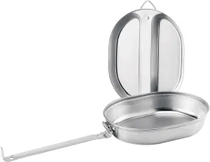 Rothco Military Style Stainless Steel Camping Mess Kit