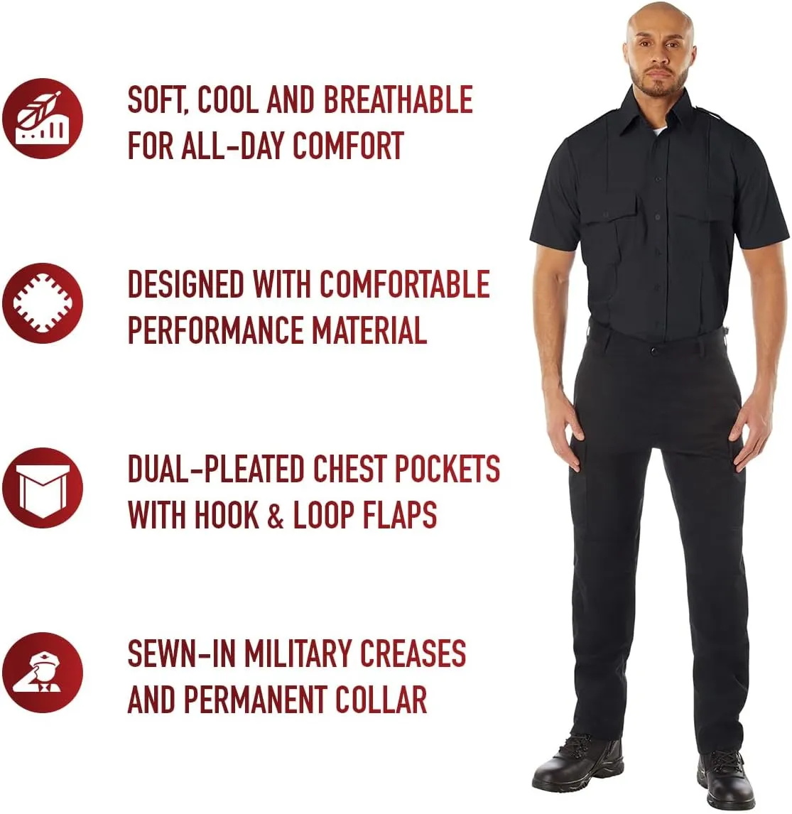 Rothco Short Sleeve Uniform Shirt
