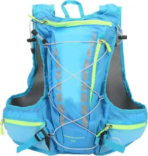 Running Hydration Backpack Insulated Marathon Outdoor Hiking Backpack for Running Hiking Biking Blue 15L