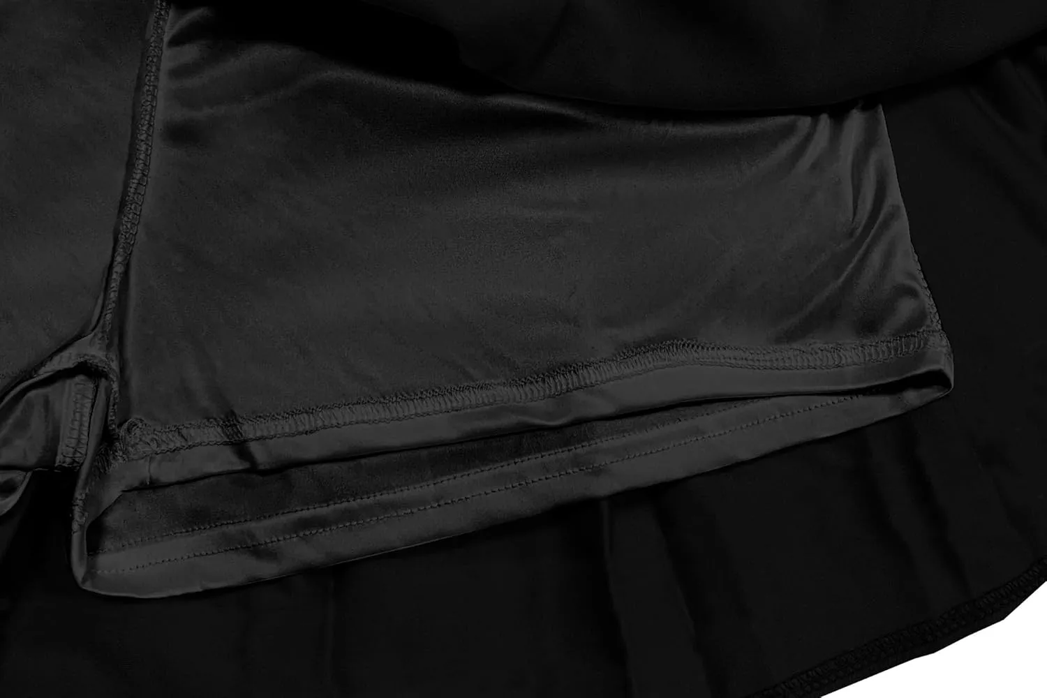 SANGTREE Women Girls Pleated Skirts with Shorts, Elastic Waist Uniform Plus Size Tennis Casual Skirt, 2 Years - US 4XL