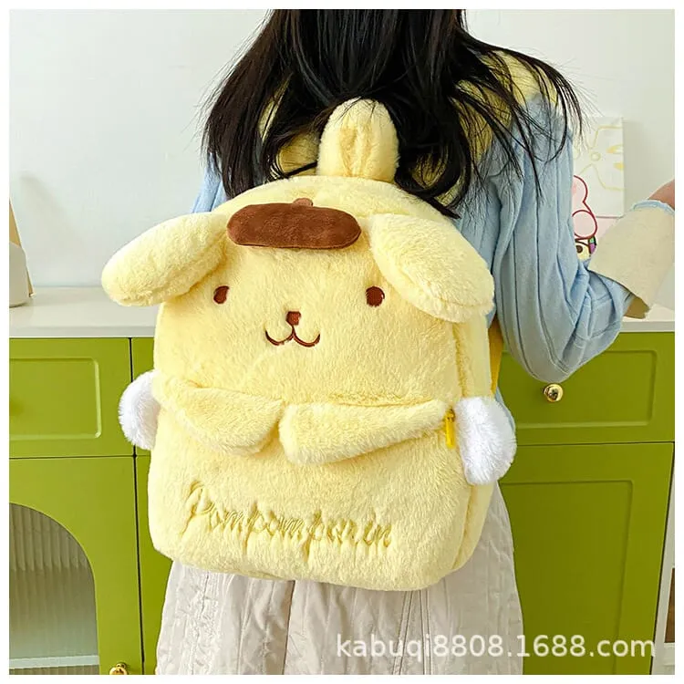 Sanrio Cartoon Hello Kitty Cinnamoroll Kuromi Backpack(17027)