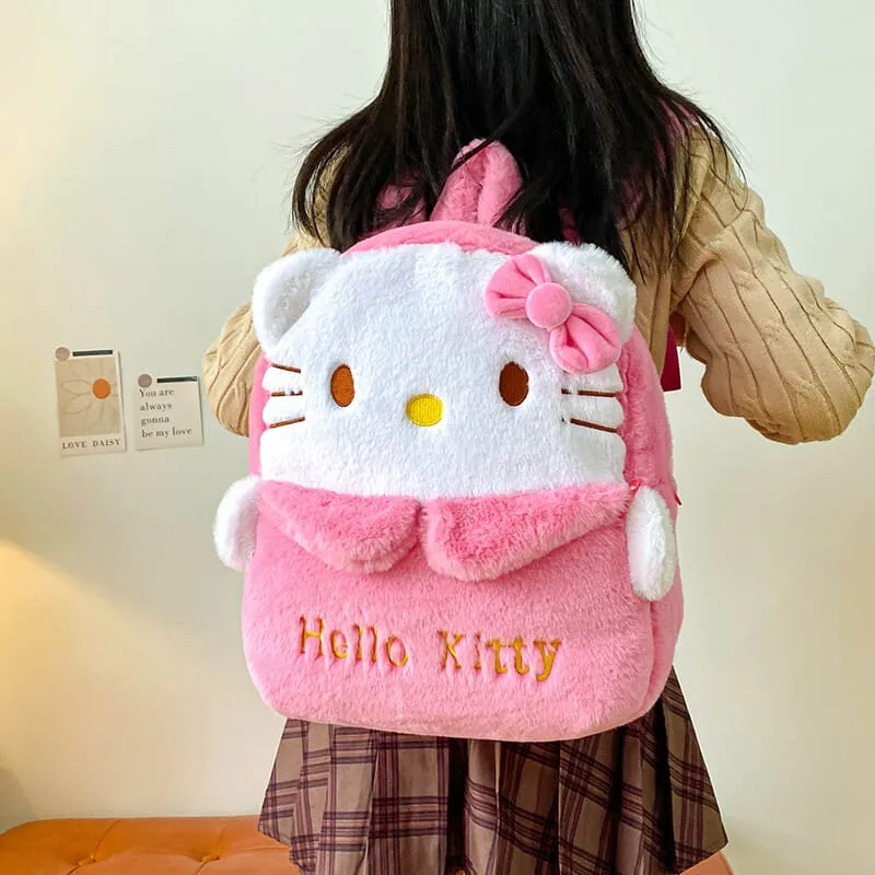 Sanrio Cartoon Hello Kitty Cinnamoroll Kuromi Backpack(17027)