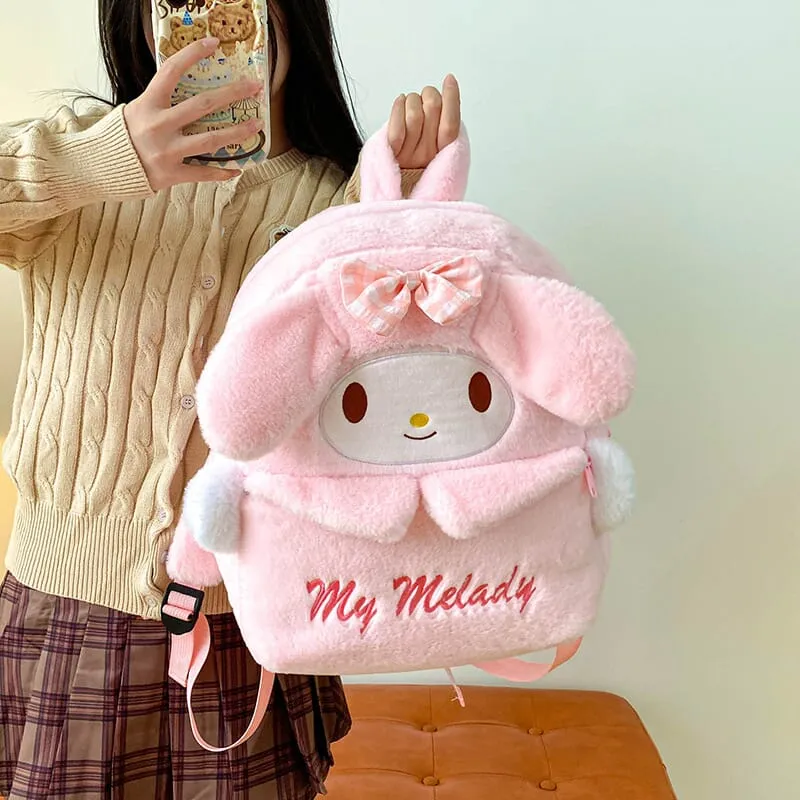 Sanrio Cartoon Hello Kitty Cinnamoroll Kuromi Backpack(17027)