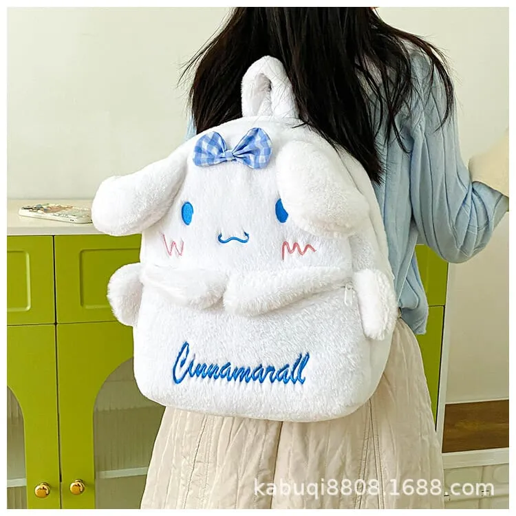 Sanrio Cartoon Hello Kitty Cinnamoroll Kuromi Backpack(17027)
