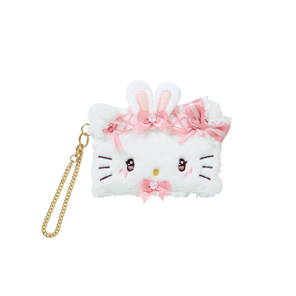 Sanrio Hello Kitty Card Case with Chain :Dream Ribbon