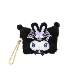 Sanrio Kuromi Card Case with Chain :Dream Ribbon