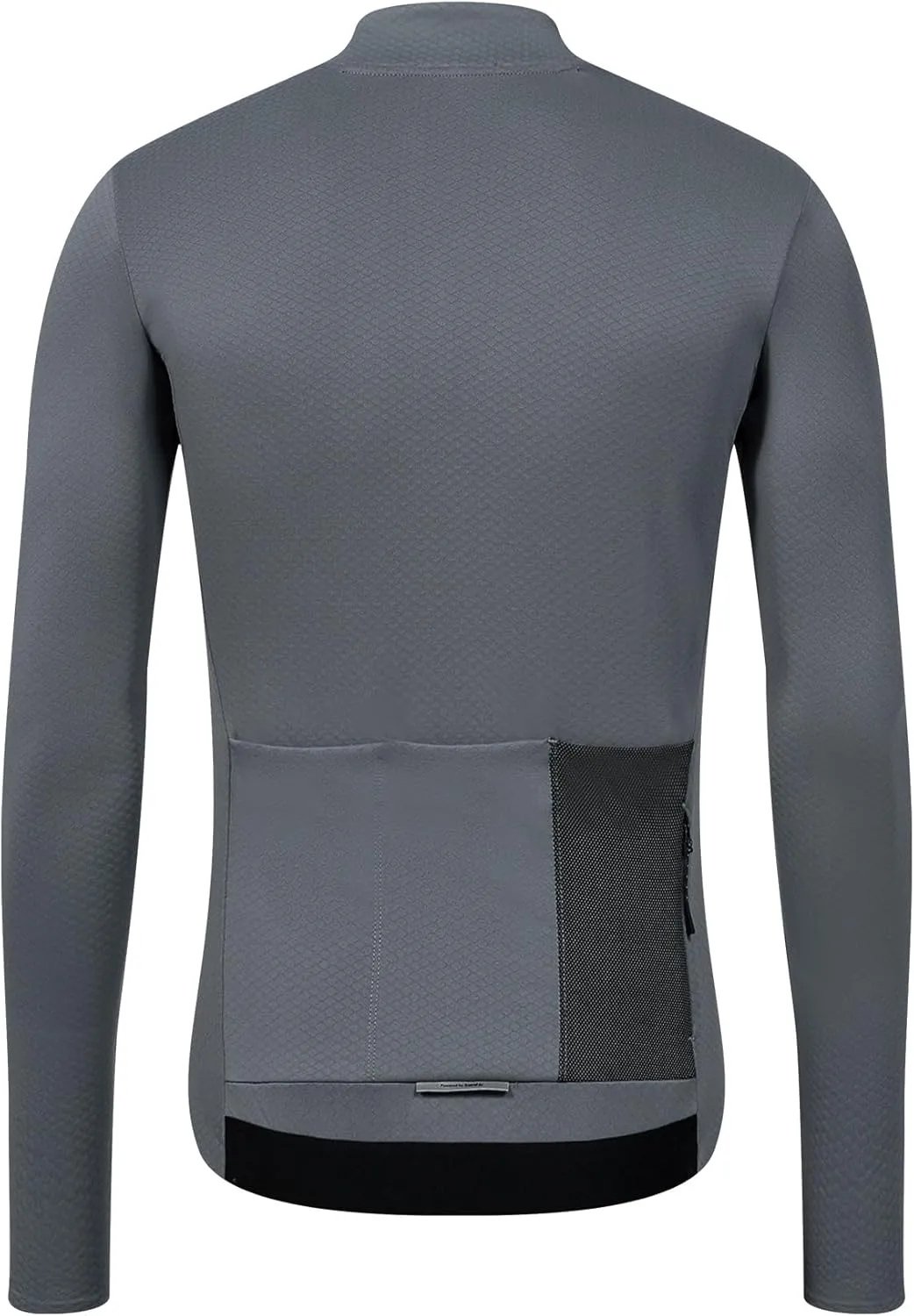 Santic Men's Cycling Jersey Winter Thermal Pro Long Sleeve Fleece Cycling Jacket with 3 Pockets