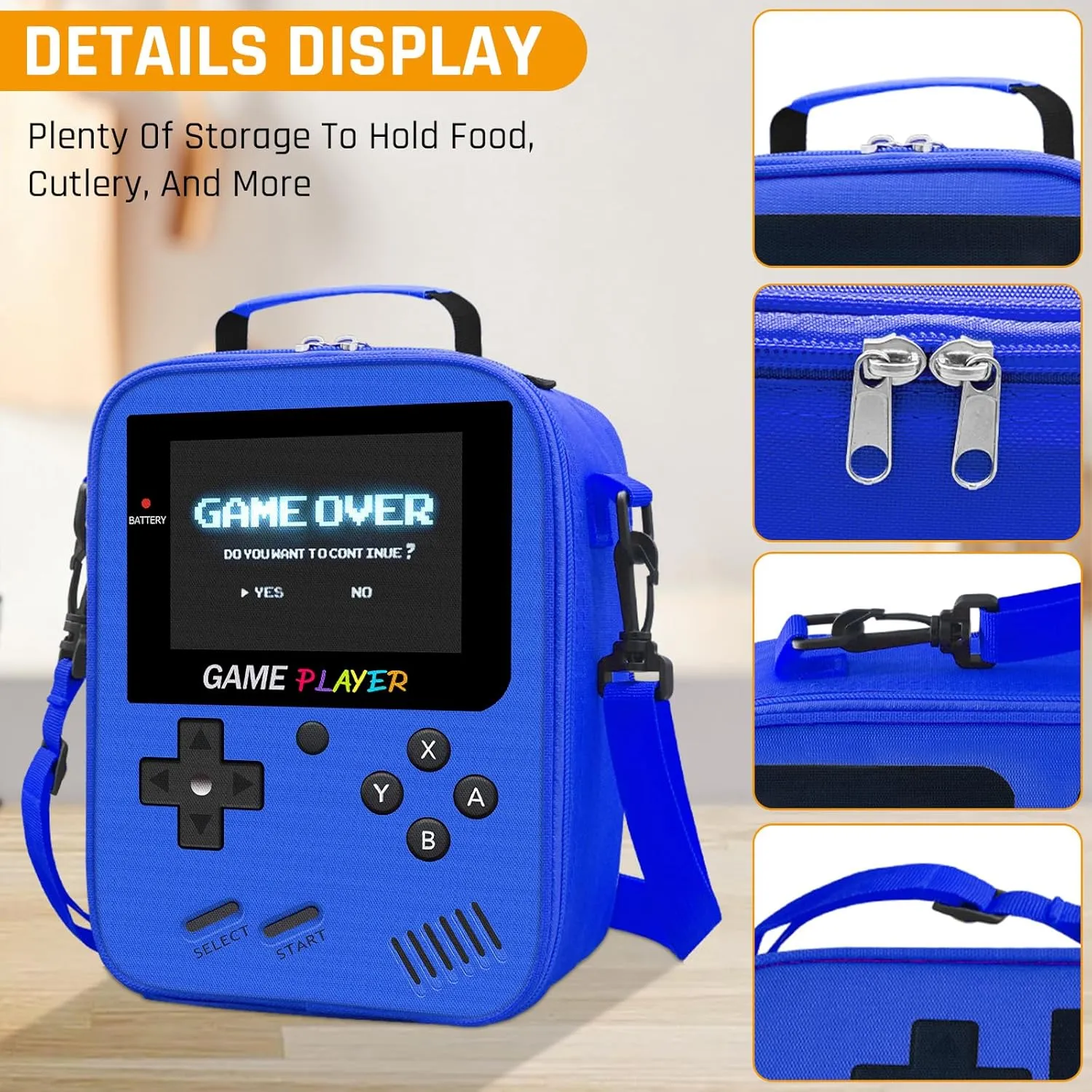 School Backpack For Boys - Gamer Boys Backpack For Kids Children Teens Elementary Middle School - Ages 6-18，17″