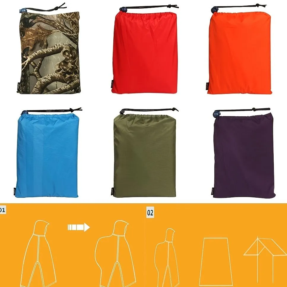Seamless support Gear Waterproof Elements Raincoat from Cover Backpack Time-limited sale - Camping Protects 3-in-1 Cycling, the and Hiking, Your for
