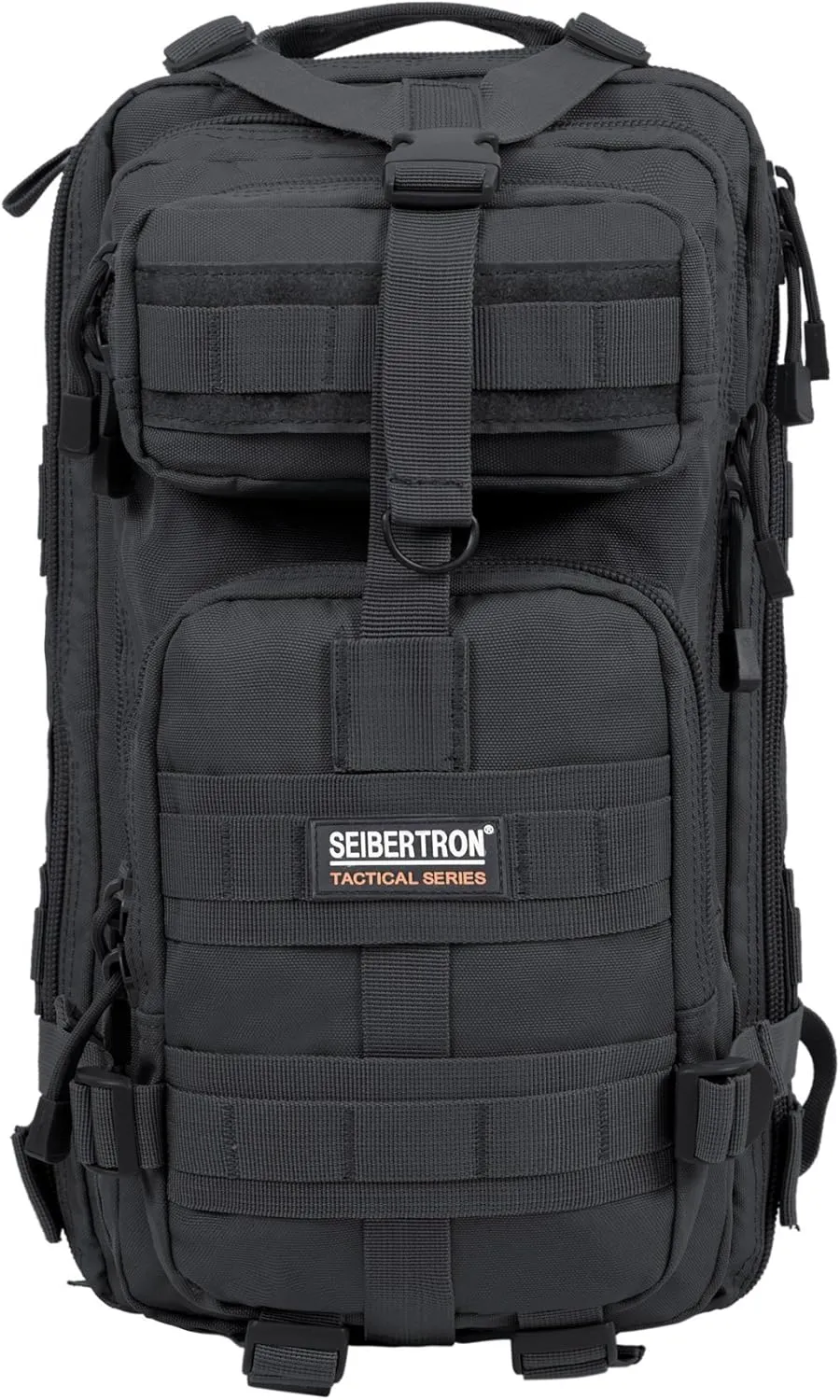 Seibertron Falcon Water Repellent Hiking Camping Backpack Compact Pack Summit Bag (Black 27L)