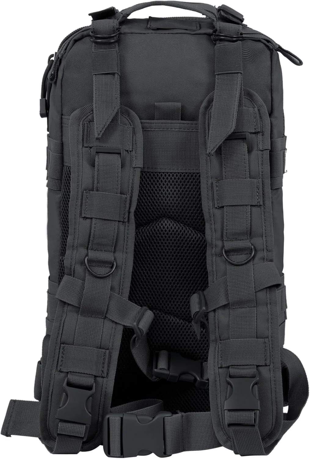 Seibertron Falcon Water Repellent Hiking Camping Backpack Compact Pack Summit Bag (Black 27L)