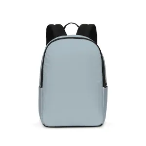 Shaded Pale Cyan Gray Waterproof Backpack | C10M0Y0K30