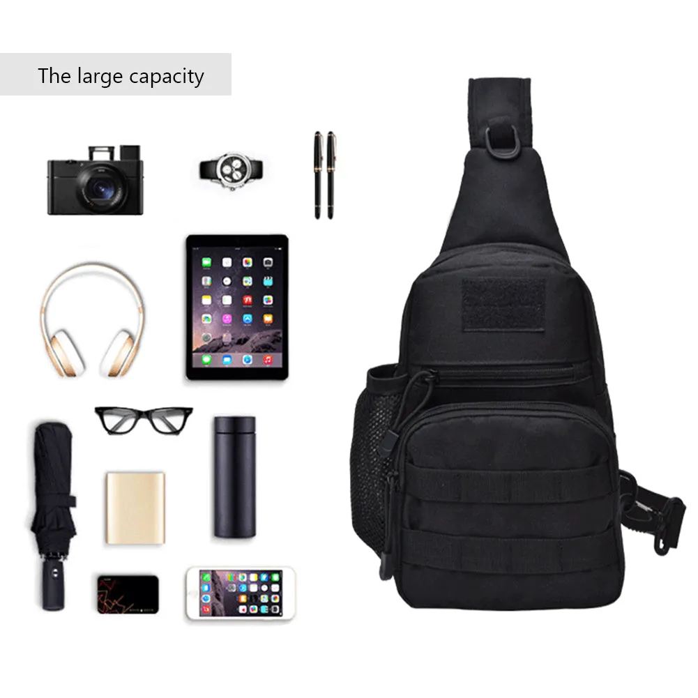 Sling Bag for Men Backpack Shoulder Bag Hiking Travel Outdoor Sport