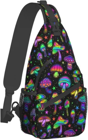 Sling Bag Women Men Backpack Crossbody Bag Travel Hiking Casual Sport Climbing Runners Daypack Waterproof