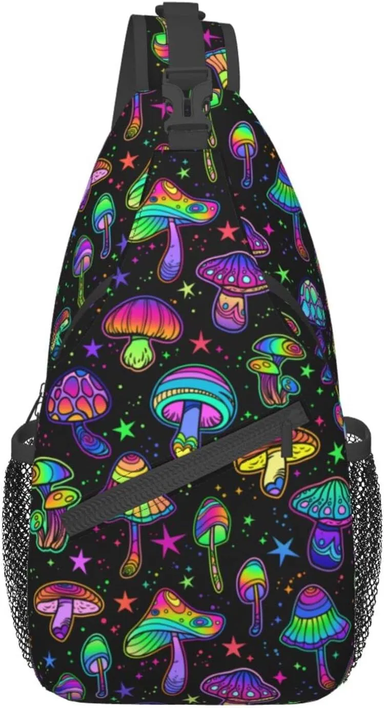 Sling Bag Women Men Backpack Crossbody Bag Travel Hiking Casual Sport Climbing Runners Daypack Waterproof