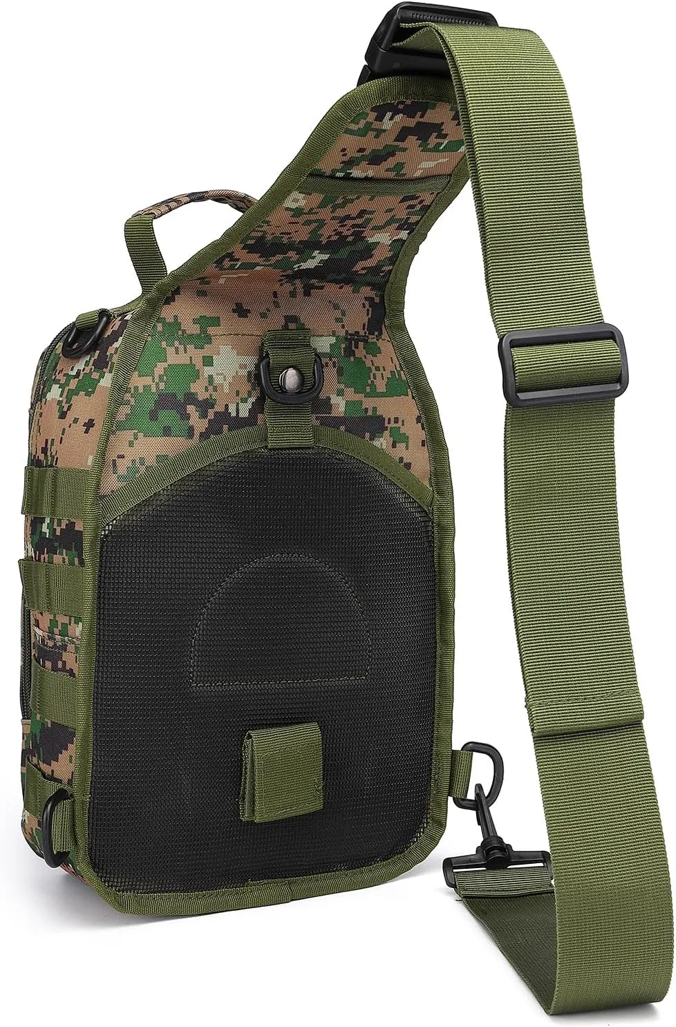 Small Tactical Military Backpack Sling Crossbody Holster Bag For Men CCW Sling Bag 10L