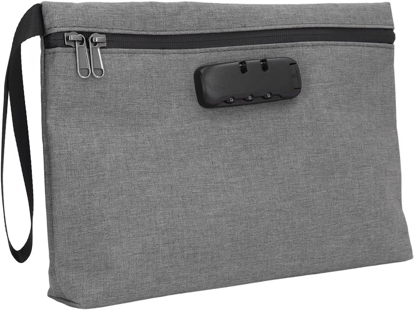 Smell Proof Bag, Lockable Activated Carbon Odor Storage Container Odor Stash Case Lockable Smell Proof Container for Travel (Gray)