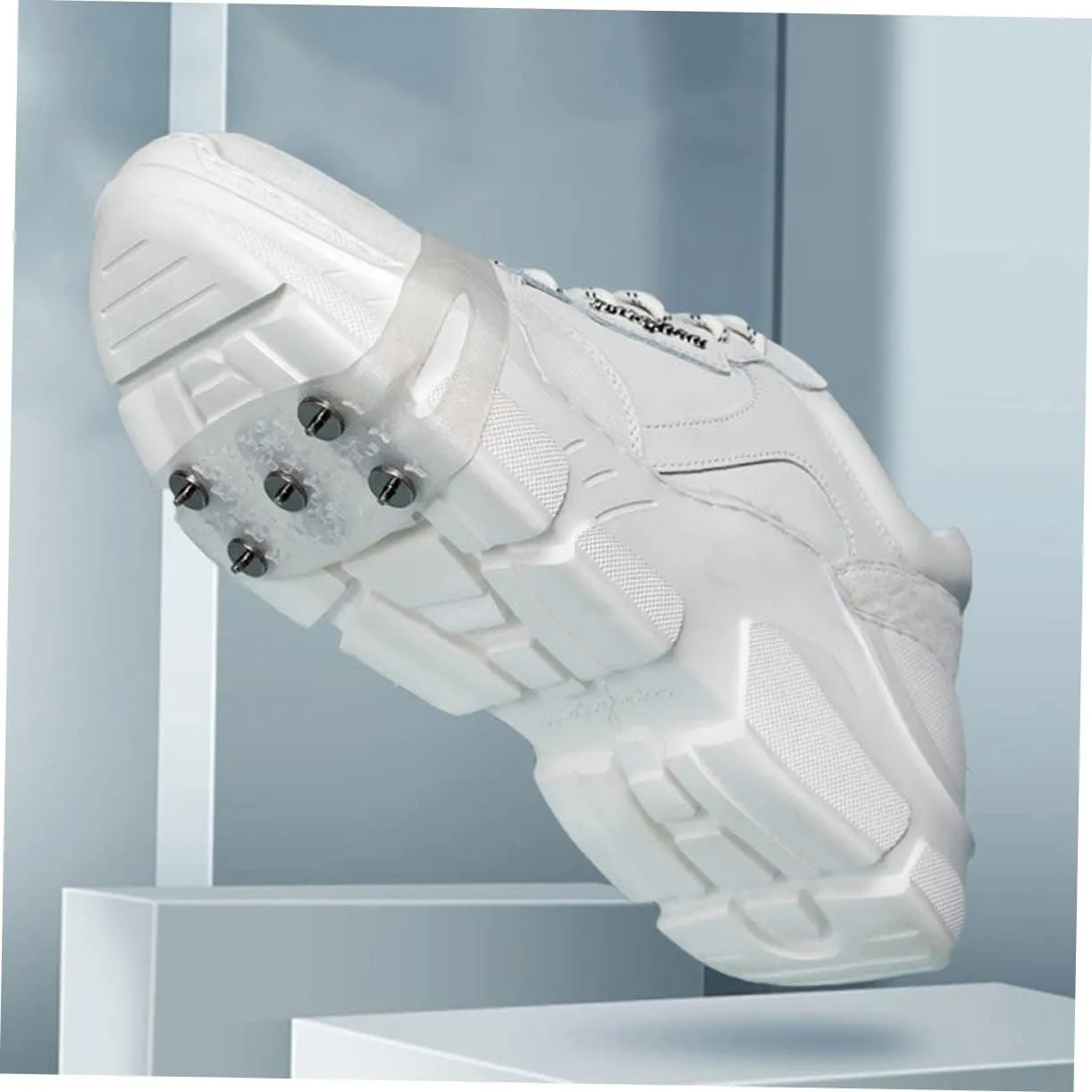 Snow Boots Cover Shoe Grips Spiked Shoes Ski Boot Covers Ice Spikes Running Shoes Ice Shoe Spikes Ice