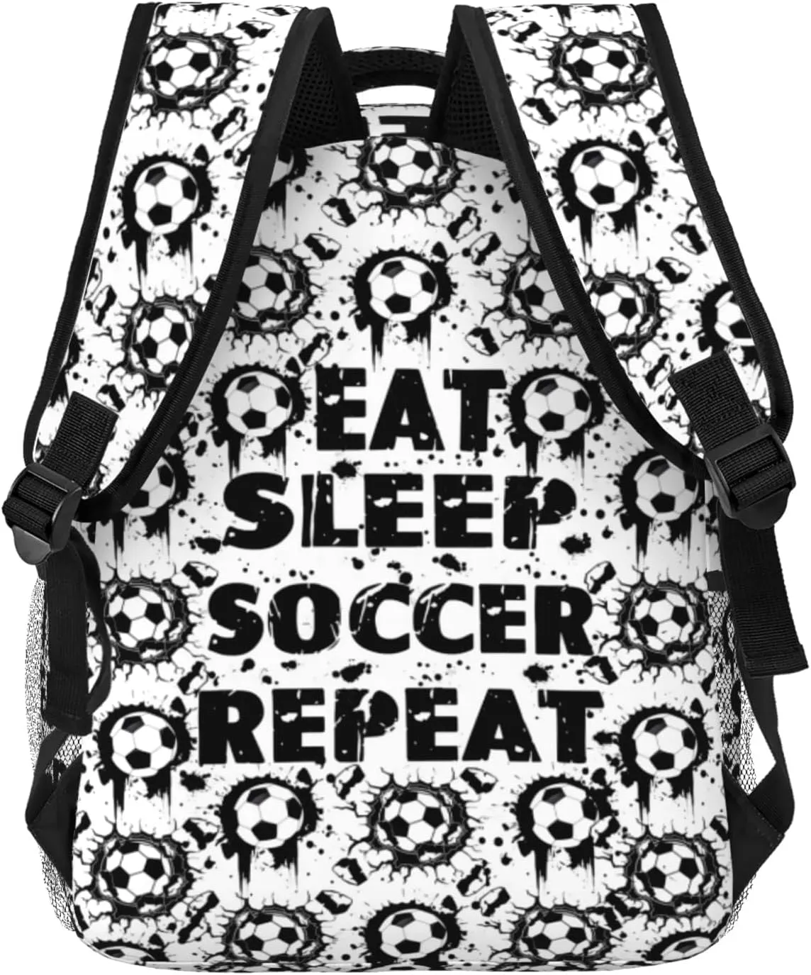 Soccer Backpack Soccer Ball Bookbag Stuff Unisex Sports Travel Bag Gifts For Girls Boys Kids Women Men Adults Players Fans 16 Inch