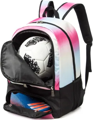 Soccer Bag,Soccer Backpack for Basketball & Volleyball & Football,Sports Bag with Ball Compartment.