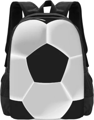 Soccer Football Futbol Ball Lightweight Packable Backpack Travel Casual Large Capacity Daypack Foldable Backpack For Men Women