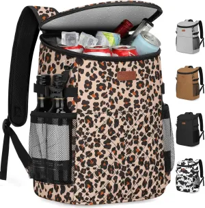 Soft Cooler Backpack 30 Cans/45 Cans, Backpack Coolers Insulated Leak Proof Thermal Lunch Backpack for Men Work Small Cooler Bag Beach Travel Picnic Drink Beverage Beer