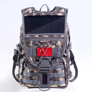 Solar Panel Charge Backpack Tactical Military 60L for Laptop Phone USB Charging Port Travel Army Outdoor Bags Hiking HBA0073