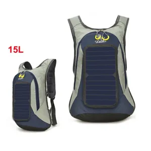 Solar Panel Hiking Backpack