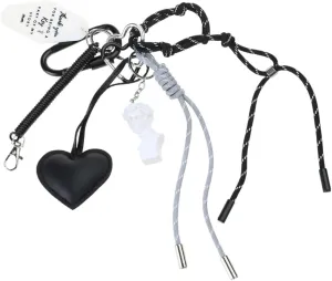 Sophisticated Statue Ornament Keychain Stylish Handbag Adornment Statue Keychain Unique Sculpture Key Pendant for Daily