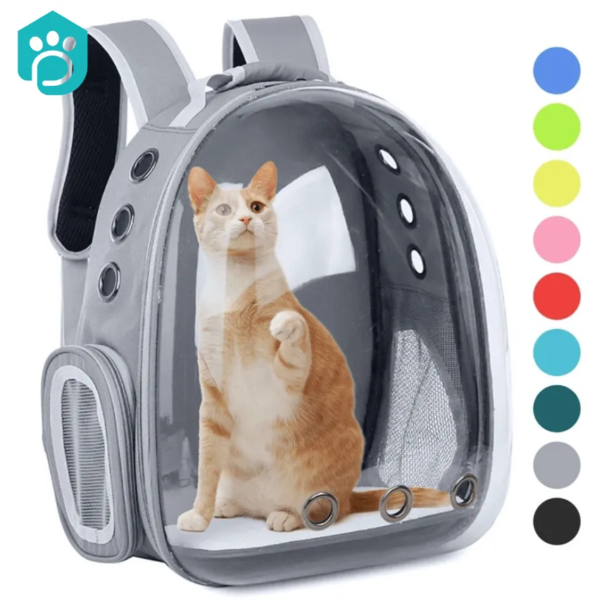 Space Pet Backpack - Breathable and Portable Cat Carrying Bag