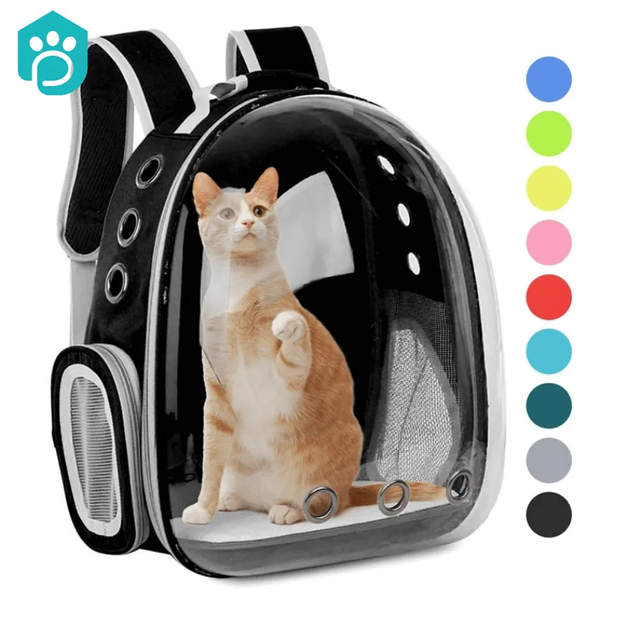 Space Pet Backpack - Breathable and Portable Cat Carrying Bag