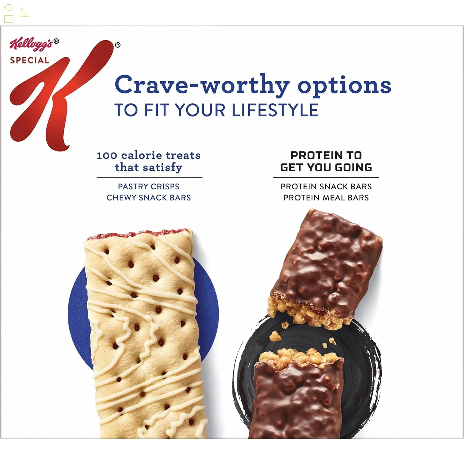Special K Pastry Crisps, 100 Calorie Snacks, Breakfast Bars, Strawberry, 5.28Oz Box (12 Crisps)
