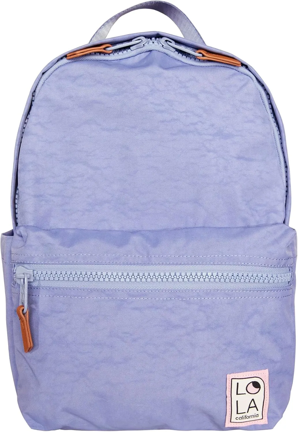 Star Medium Traditional Classic Backpack with Zipped Front Pocket and 2 Side Pockets, Mondo - Hydrangea