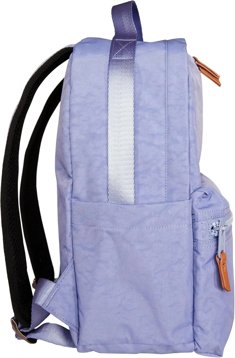 Star Medium Traditional Classic Backpack with Zipped Front Pocket and 2 Side Pockets, Mondo - Hydrangea
