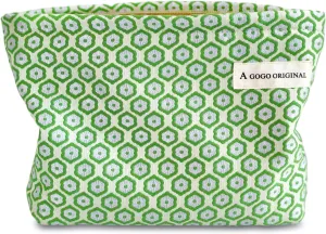 STARDW Aesthetic Floral Makeup Bag Cute Small Cosmetic Bags for Women Girls, Travel Toiletry Bag Large Capacity Zipper Makeup Pouch, Purse Organizer Pouches (Fresh)