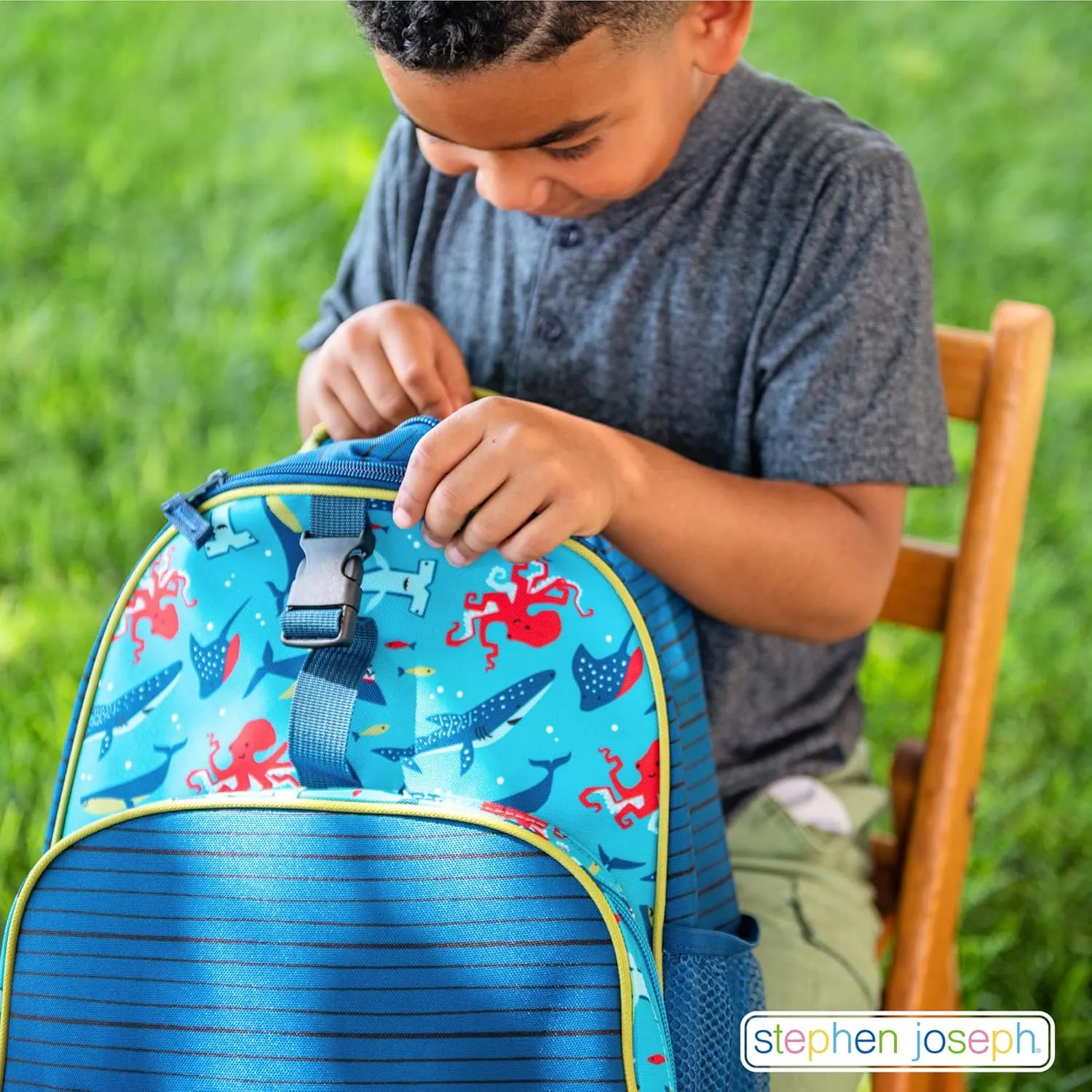 Stephen Joseph All Over Print Backpack