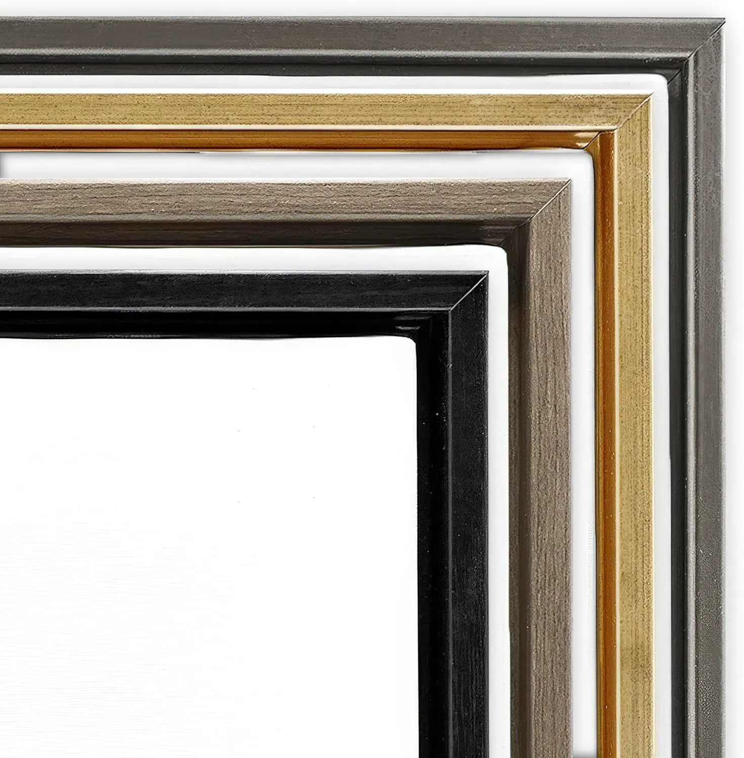 Stupell Industries Mon Cheri on Checkered Gold Floater Framed Canvas Wall Art Design by House of Lulu, 17 x 21