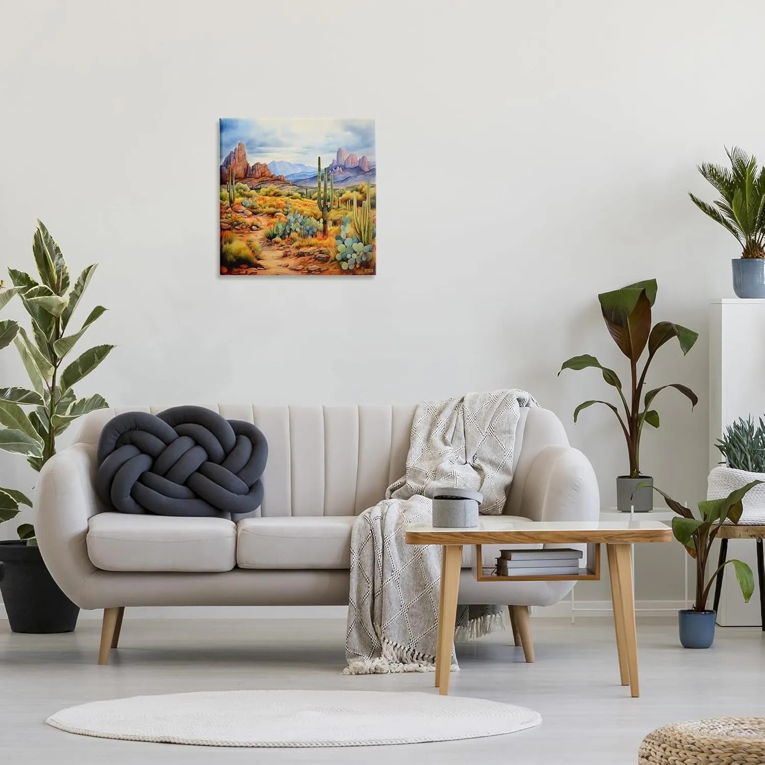 Stupell Industries Vast Desert Mesa Canvas Wall Art by RB