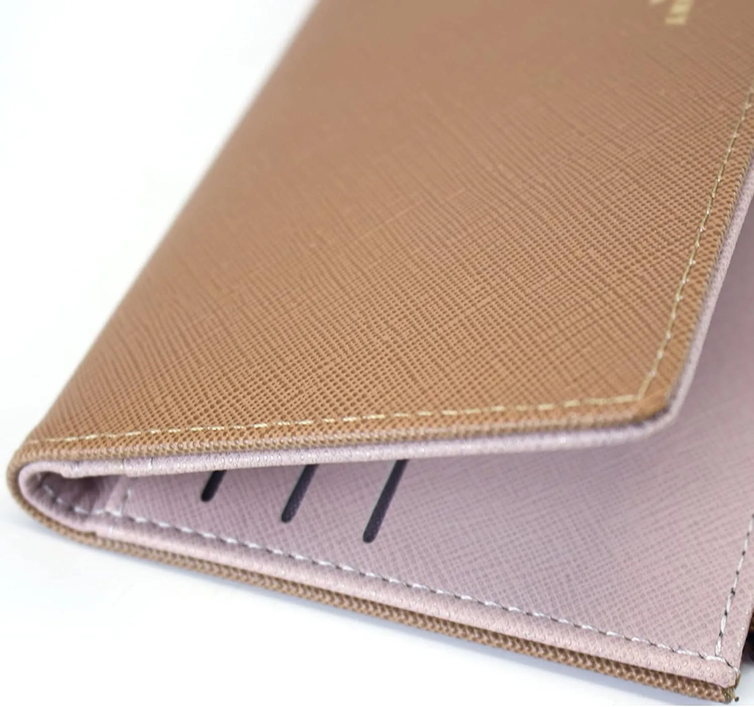 SUMGOGO Slim Wallet for Women Long Tassel Zipper Clutch Purse Handbag Card Case Wallet (Brown)