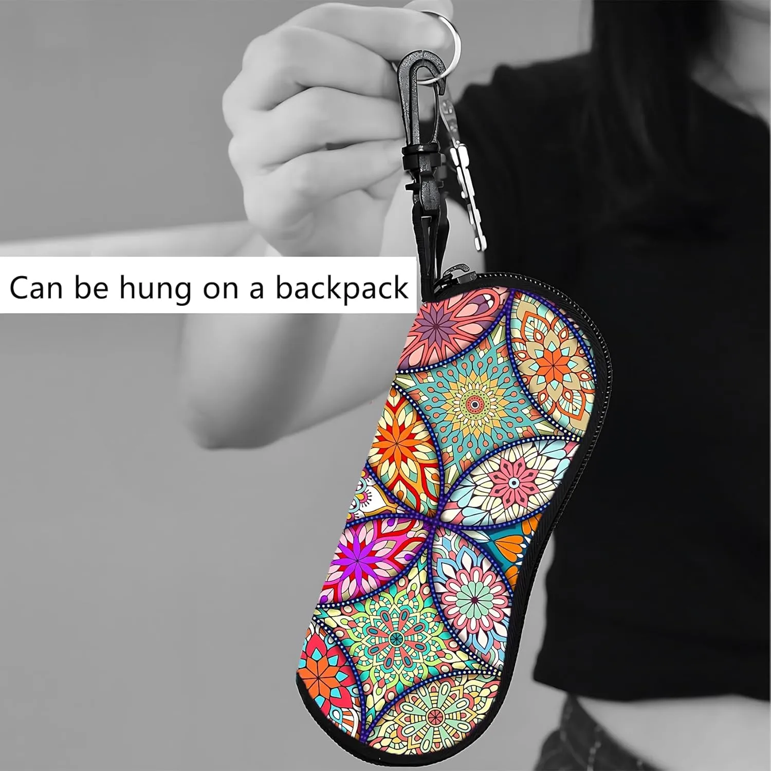 Sunglass Case Soft Glass Case For Women 2 Pack Reading Eyeglass Pouch Easy To Carry Sunglasses Pouch With Hook