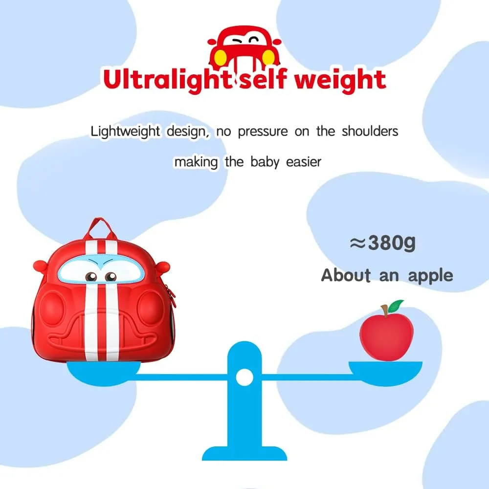Supercute Kids Backpack, Toddler Travel Backpack for 3-8 Year Old Boys Girls Waterproof Backpack for Children