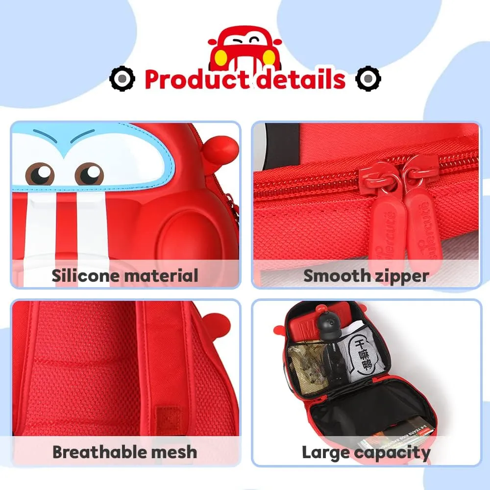 Supercute Kids Backpack, Toddler Travel Backpack for 3-8 Year Old Boys Girls Waterproof Backpack for Children