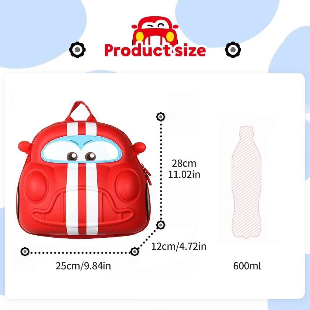 Supercute Kids Backpack, Toddler Travel Backpack for 3-8 Year Old Boys Girls Waterproof Backpack for Children