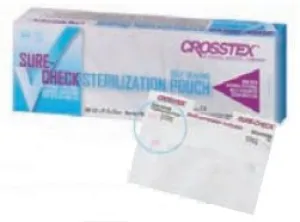 Sure-Check - Sterilization Pouch Ethylene Oxide (EO) Gas / Steam 7-1/2 X 13 Inch Transparent Self Seal Film - SCL2
