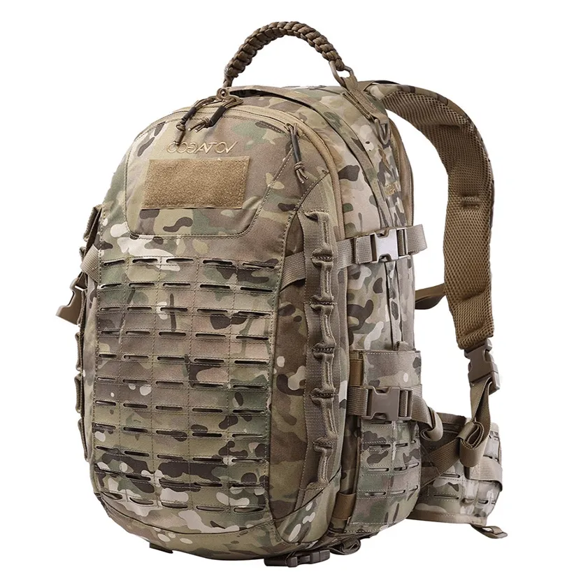 Tactical Assault Hiking Camping Backpack - 30L with Molle Compatibility