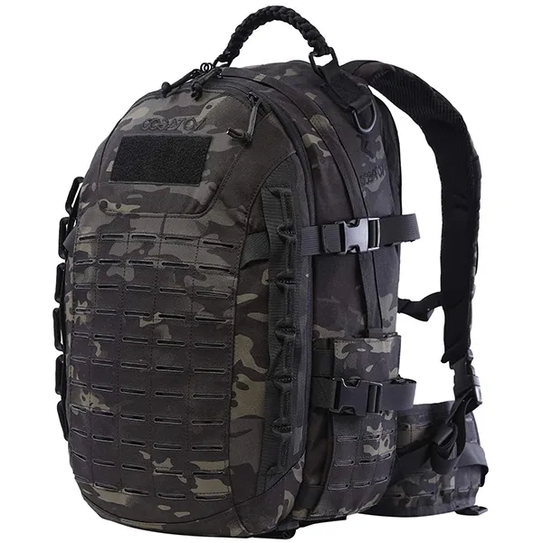 Tactical Assault Hiking Camping Backpack - 30L with Molle Compatibility