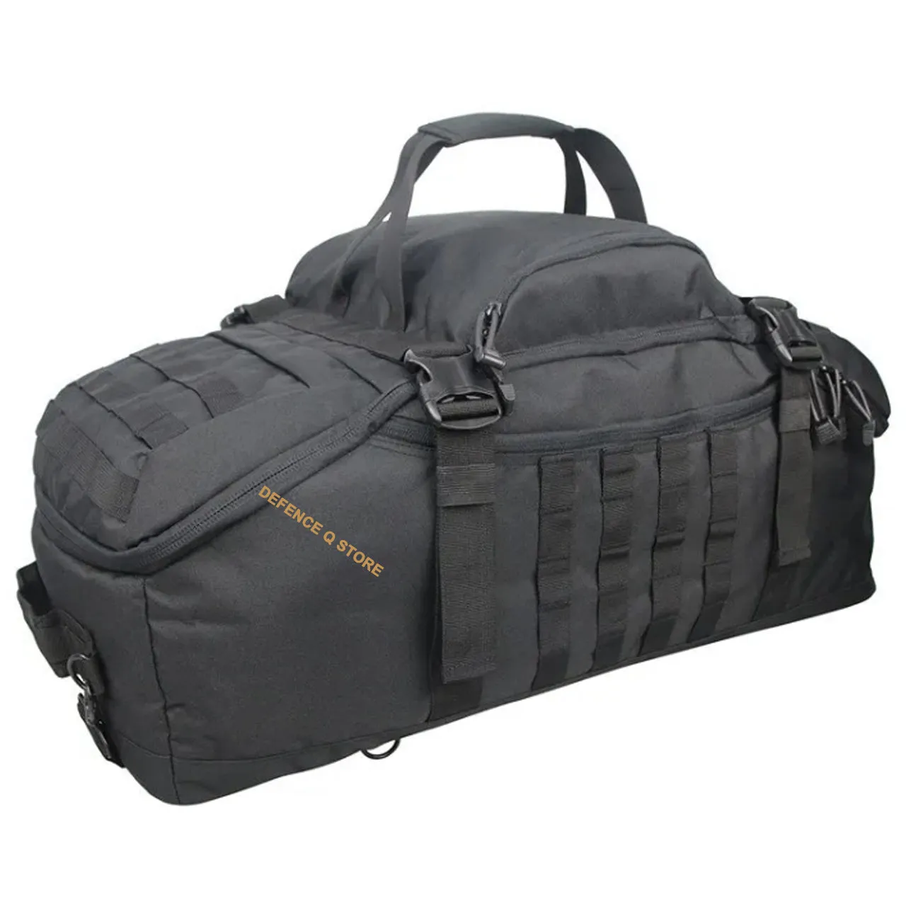 Tactical Duffle Backpack Bag 80LT Black