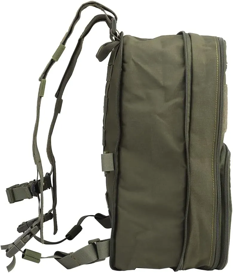 Tactical MOLLE Flatpack D3 Backpack Expansible Hydration Carrier Softback for Chest Rig Airsoft Vest