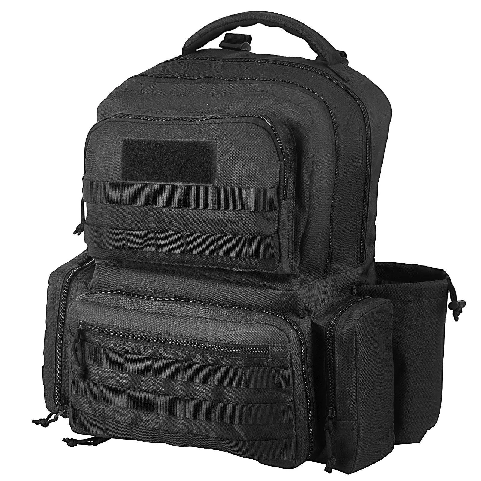 Tactical Range Backpack - 6 Pistol Backpack - Black