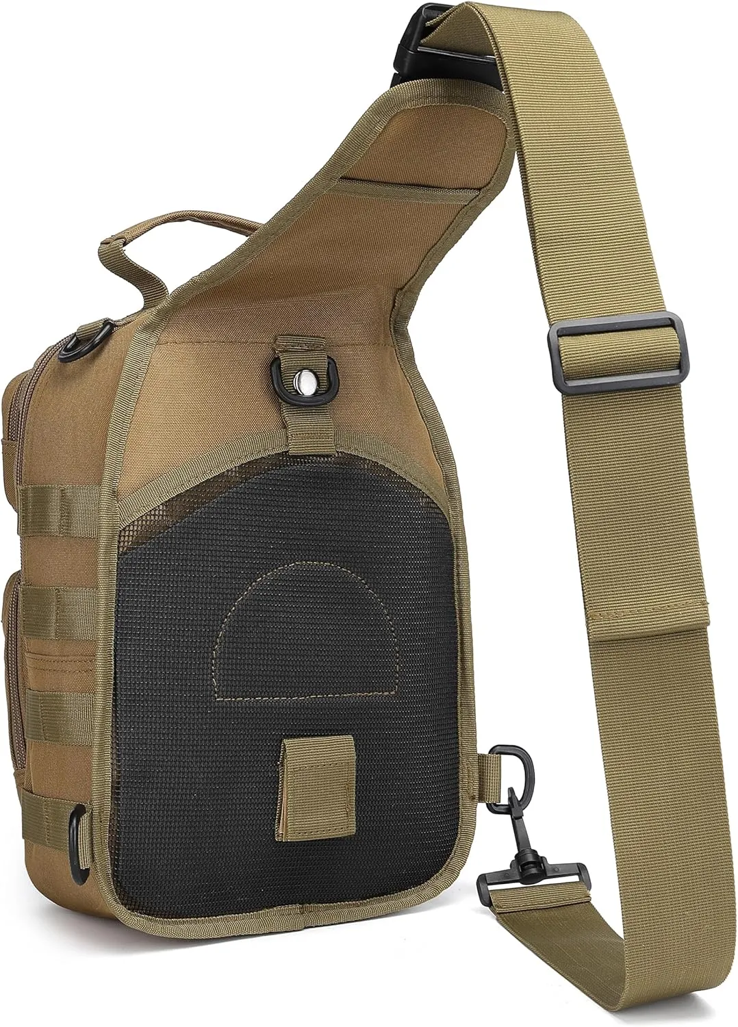 Tactical Sling Backpack Military Crossbody Bag Pack for Mens One Shoulder Holster Sling Bag 10L